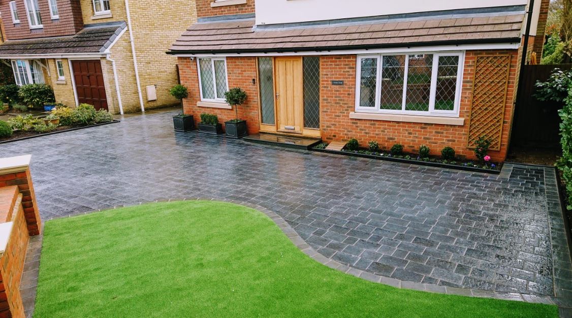 paving and landscaping